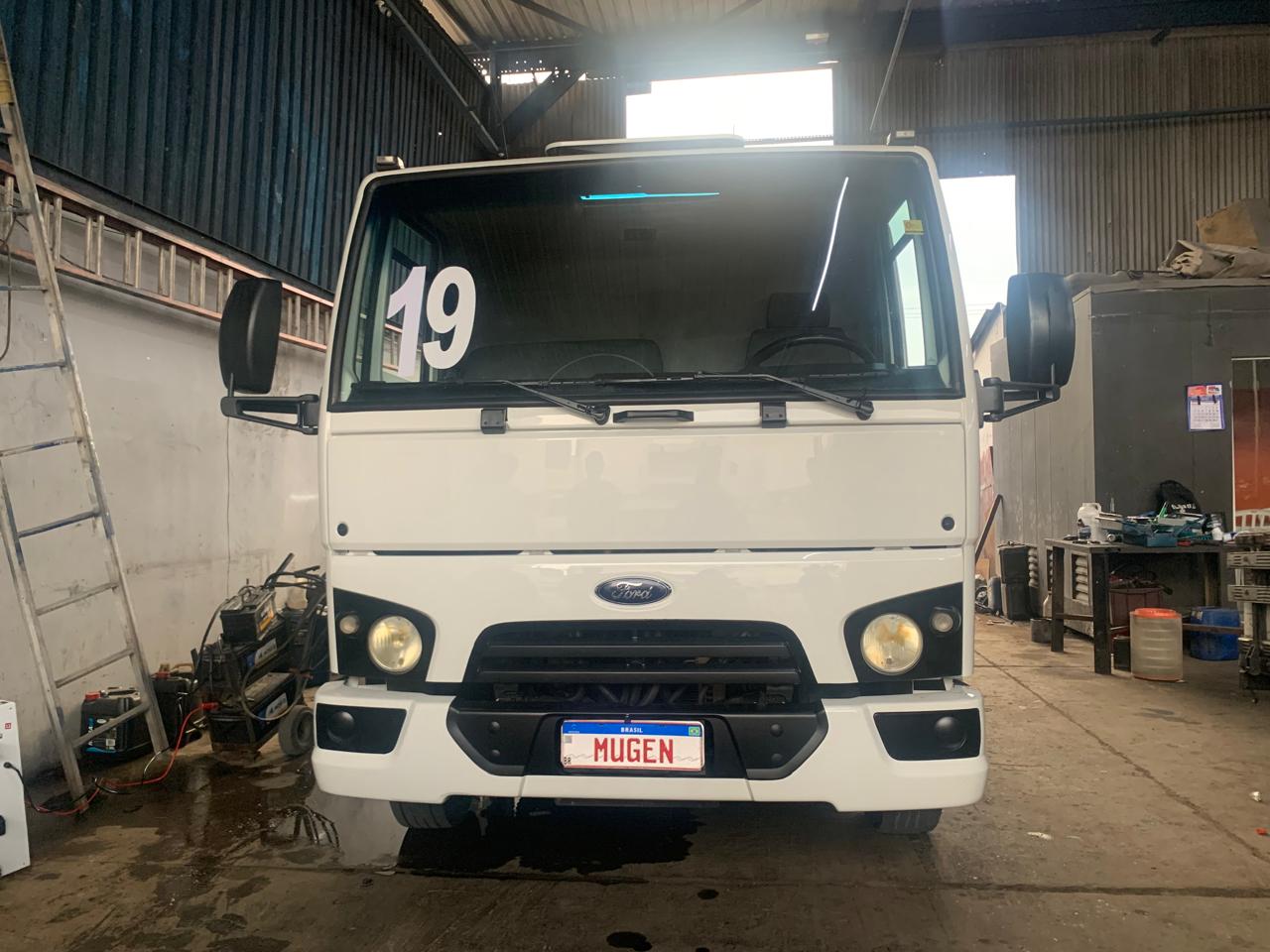 FORD CARGO 1119 COM CARROCERIA E MUNCK BRANCA - 2019/2019 - foto 2