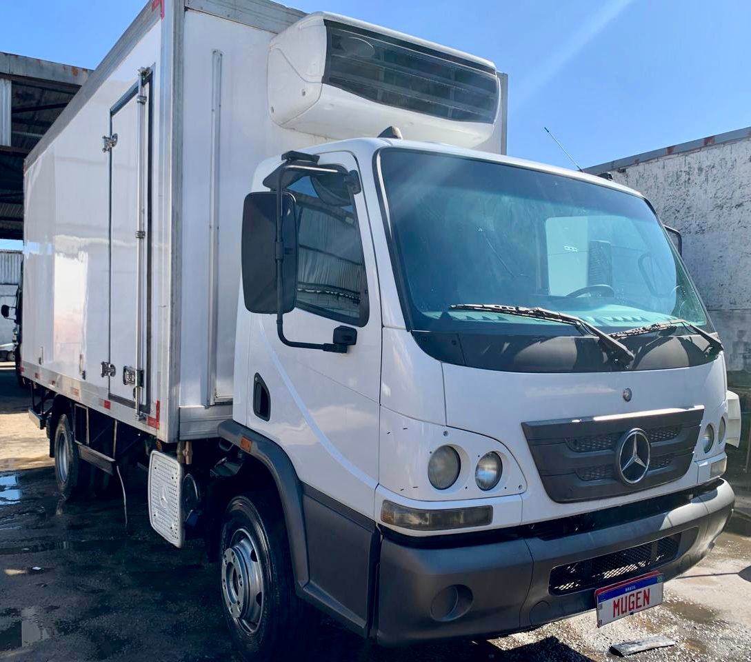MERCEDES BENZ ACCELO 1016 COM BAÚ FRIGORÍFICO BRANCA - 2015/2015 - foto 3