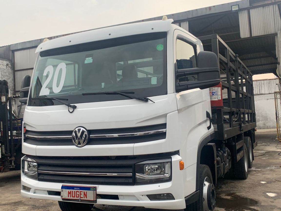 VOLKSWAGEN 13.180 6X2 COM GAIOLA DE GÁS BRANCA