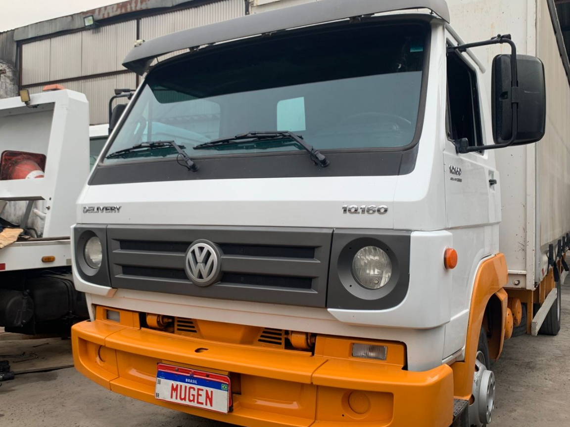 VOLKSWAGEN 10.160 DELIVERY COM BAÚ SIDER BRANCA